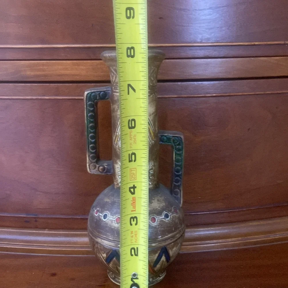 Vintage southwestern style 8 inch ceramic vase